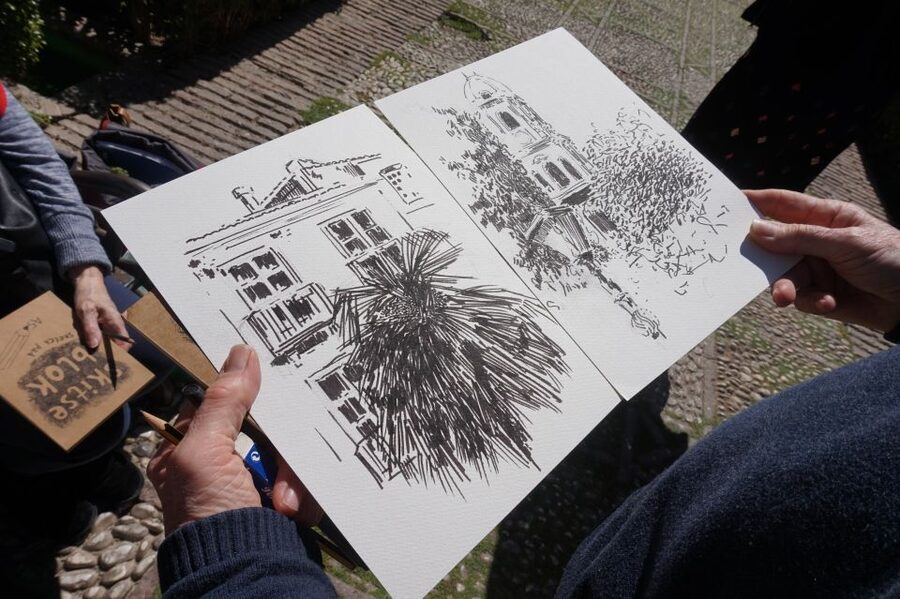 Malaga: Drawing & Painting Lesson Outdoors - Price and value: is $65 a fair deal for 1.5 hours?