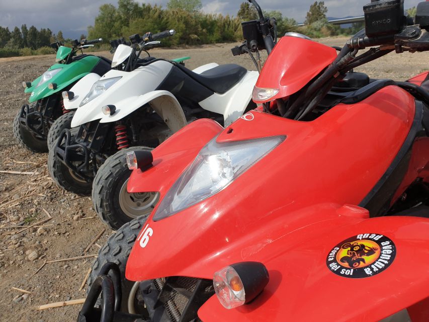 Málaga: Off-Road 2-Seater Quad Tour through Land and River - Photo stops: how to get epic shots without slowing down the group