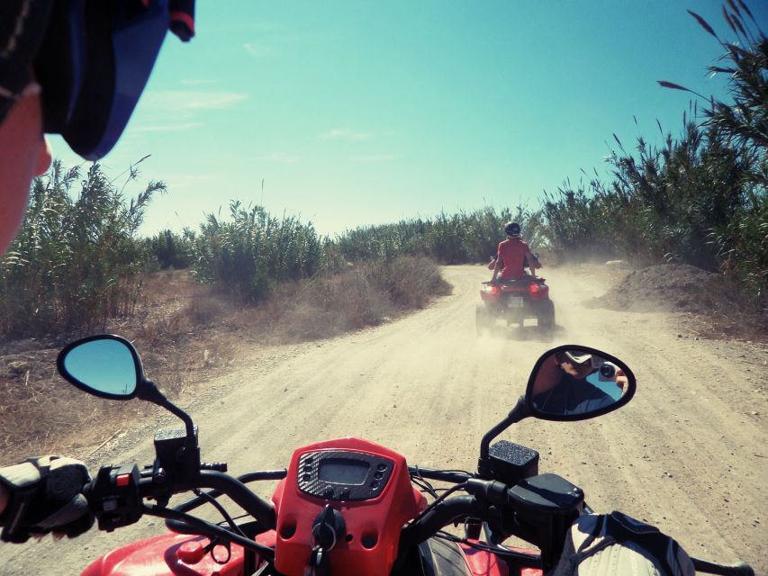 Málaga: Off-Road 2-Seater Quad Tour through Land and River - Dunes and rocky sections: where the guide’s experience pays off