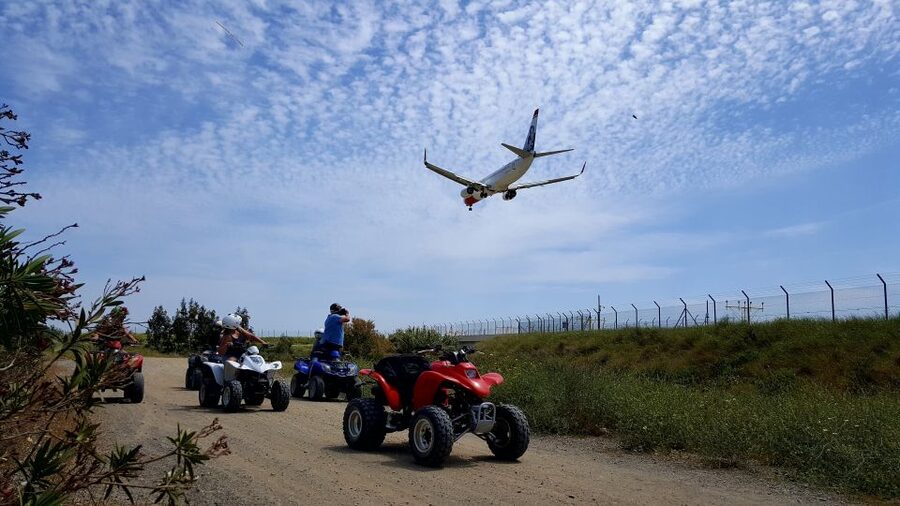 Málaga: Off-Road 2-Seater Quad Tour through Land and River - Málaga Airport plane spotting: the ride you can’t get anywhere else