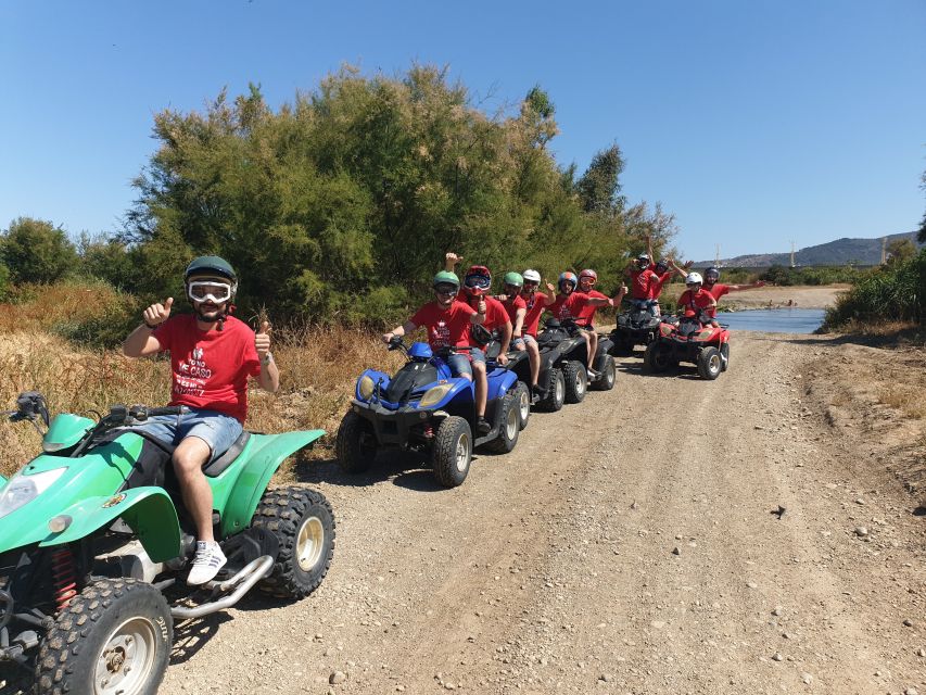 Málaga: Off-Road 2-Seater Quad Tour through Land and River - Two-seater, automatic quads: how control works on day one
