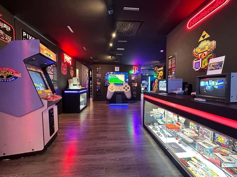 Malaga: OXO Video Game Museum Ticket Entry - OXO Video Game Museum in Malaga: A Smart Use of 2 Hours