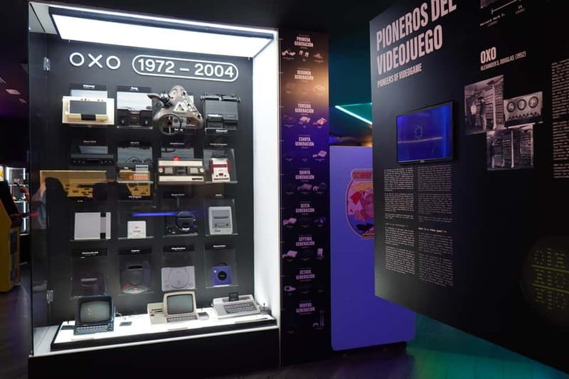 Malaga: OXO Video Game Museum Ticket Entry - Starting the Visit: The 3D Room and How It Sets the Tone