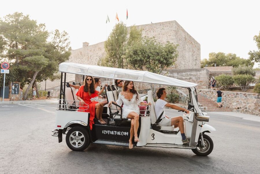 Malaga: Private City Tour by Eco Tuk Tuk - Centre Pompidou Malaga: modern art vibes without buying tickets