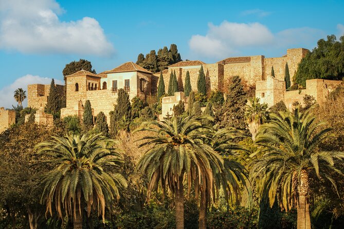 Malaga Private Walking Tour, Alcazaba & Catamaran Cruise - Gibralfaro Castle for the city-from-above moment