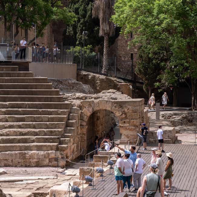 Málaga Private Walking Tour, Roman Theater, and Alcazaba with Tickets - The Wrap-Up at Plaza de la Aduana: Your Shortcut to Planning Next Stops