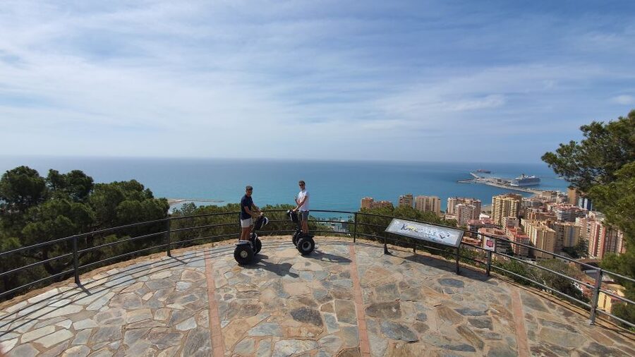 Malaga segway: Panoramic tour of Gibralfaro - Price and What You Get for $41