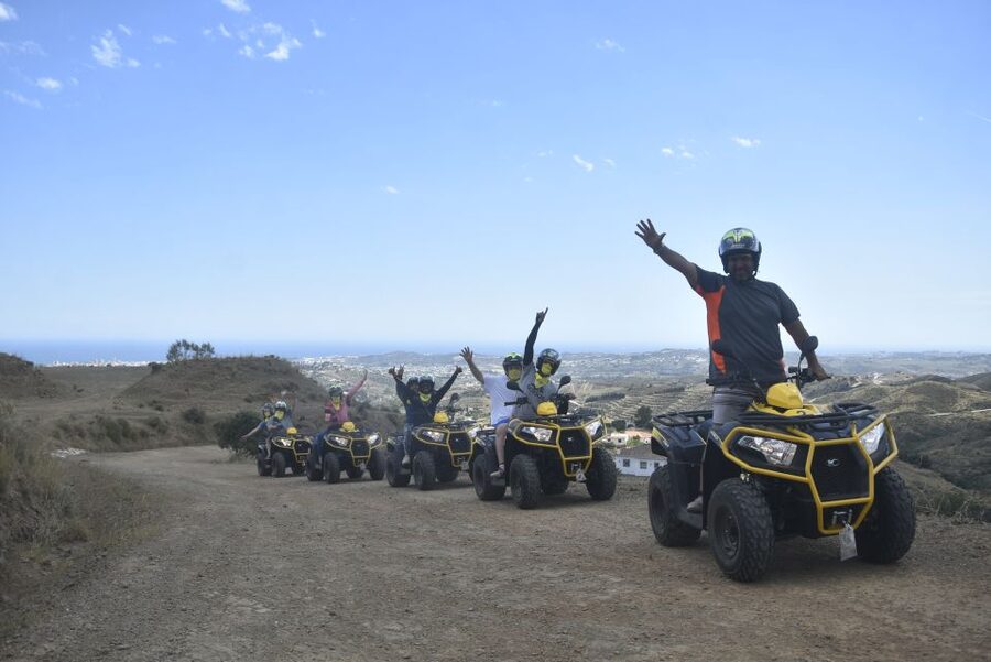 Malaga: Sierra de Mijas Guided Quad Tour - Your 2-hour route: safety briefing, then trail riding