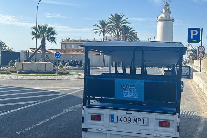 Malaga: Tuk tuk tour - English Cemetery: A 19th-Century Pause with Real-World Stops