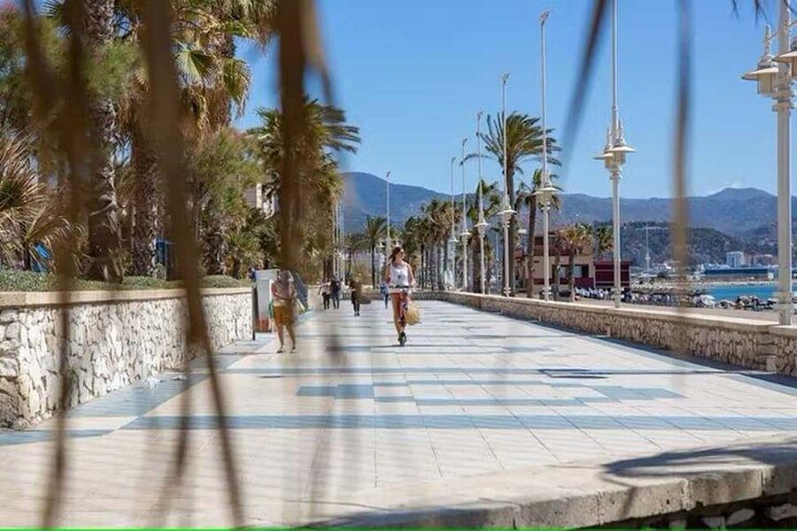 Malaga Walking Tour with Gibralfaro Castle & Alcazaba Visits - Entering the Gibralfaro Castle part: views that make the effort worth it