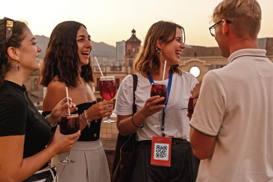 Malaga: Wine and Tapas Tour with Tastings and Drinks - The Final Bar and Rooftop Pour: Energy, Local Plates, and a View