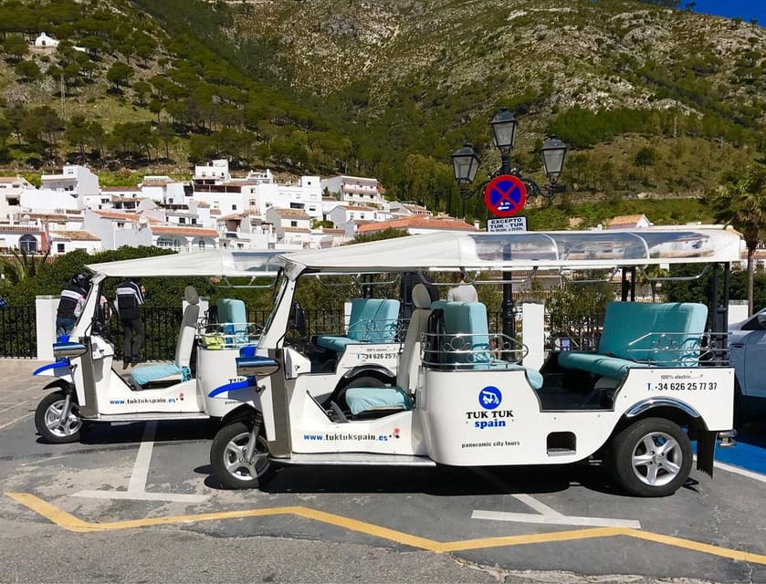 Mijas: Panoramic city tour with an electric Tuk Tuk - Mijas Pueblo in 35 minutes: the big payoff