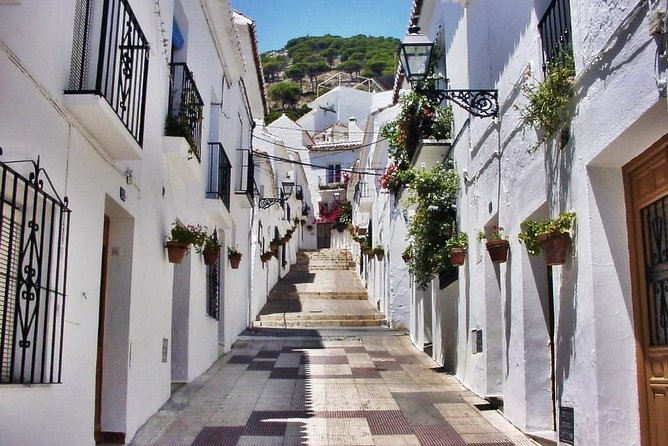 Mijas Village Private Tour from Malaga and Surrounding Areas - Old Arab wall remains and the gardens you can actually enjoy