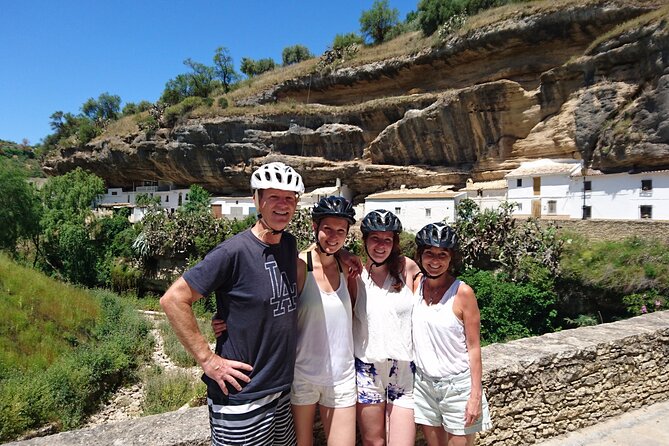 MTB (Self-Guided) Setenil de las Bodegas - 30km Easy - Stop 1: Setenil de las Bodegas, cave houses included