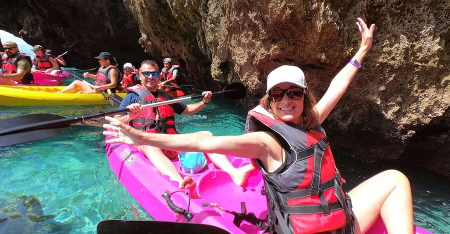 Nerja: Cliffs of Maro-Cerro Gordo Guided Kayak Tour - Maro Beach Meeting Point: plan for the parking-walk reality