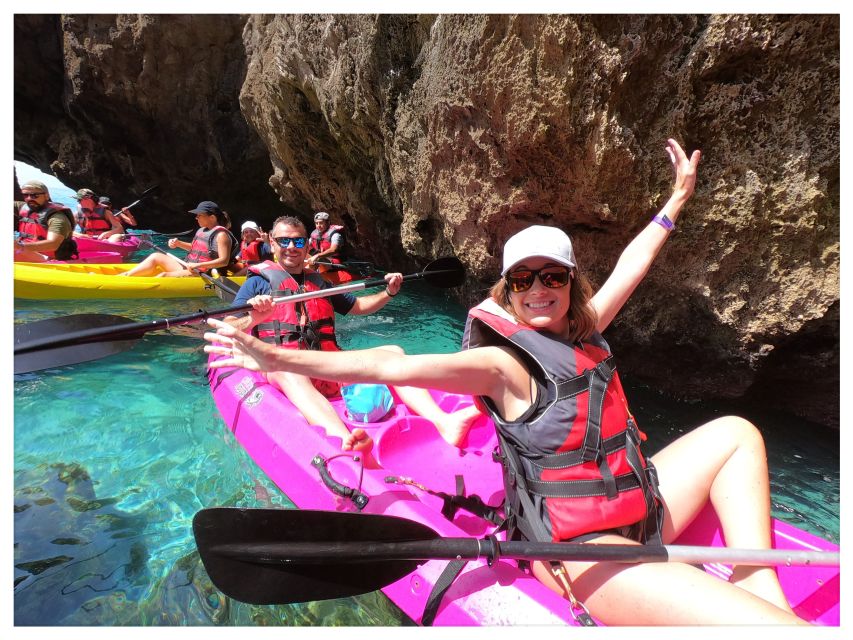 Nerja: Cliffs of Maro-Cerro Gordo Guided Kayak Tour - Getting on the water: what the guide helps you do in real life