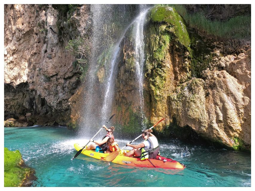 Nerja: Cliffs of Maro-Cerro Gordo Guided Kayak Tour - Swim and snorkel stops in clear blue water (without the risk vibe)