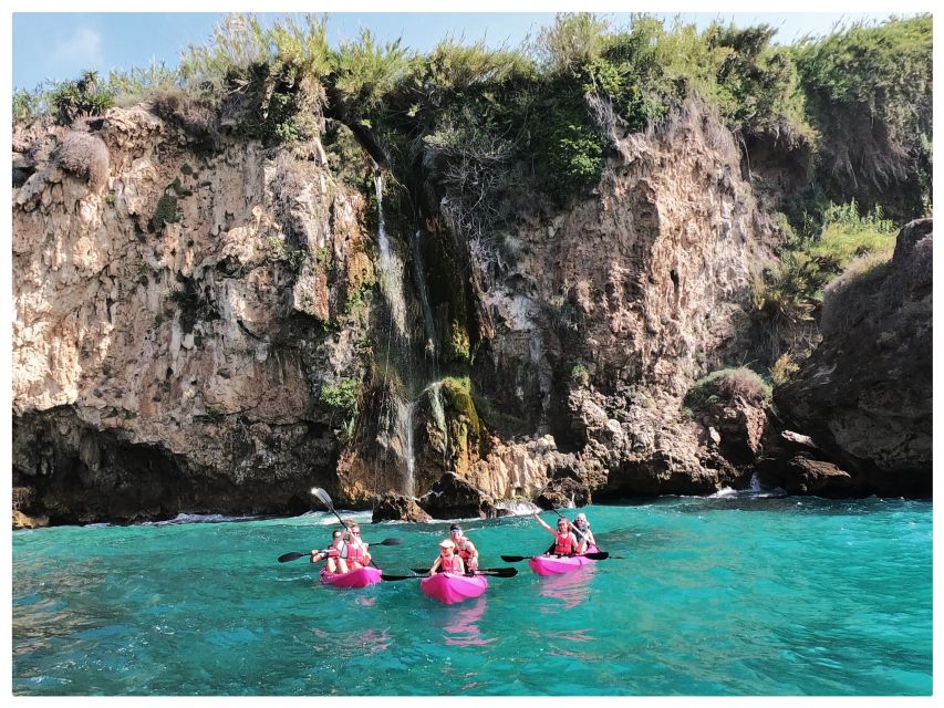 Nerja: Cliffs of Maro-Cerro Gordo Guided Kayak Tour - Free photo and video: how the memory part works