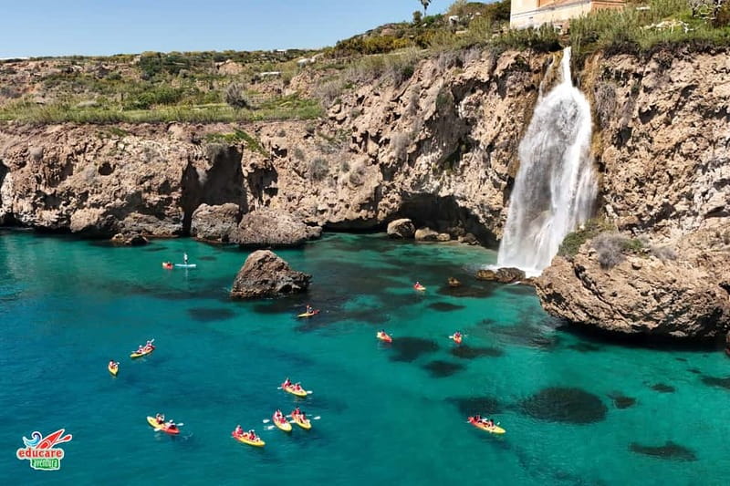 Nerja: Free kayaking route (without a tour guide). 2.5-hour tour. Nerja-Maro Waterfall. - The safety system on a self-guided kayak day