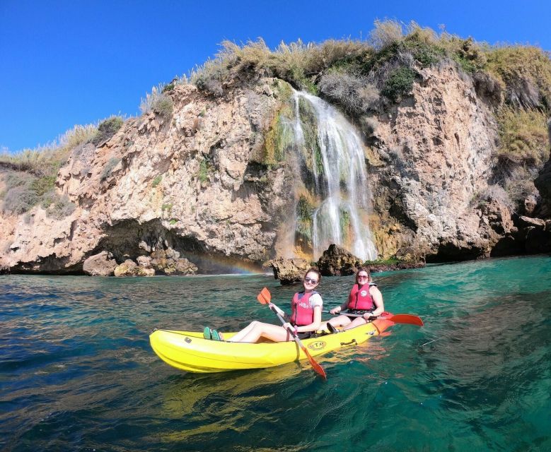 Nerja: Guided Kayak Tour Nerja Cliffs and Maro Waterfall - Quick highlights to look for