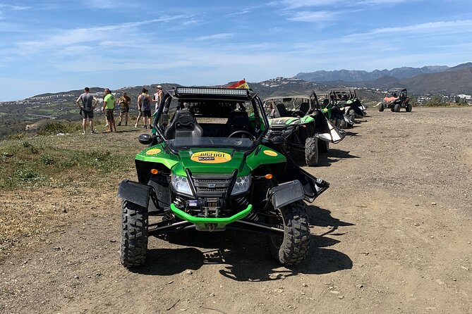 Off-road buggy tour Sierra de Mijas buggy 2h - The buggy setup: two seats, goggles, and real off-road vibes