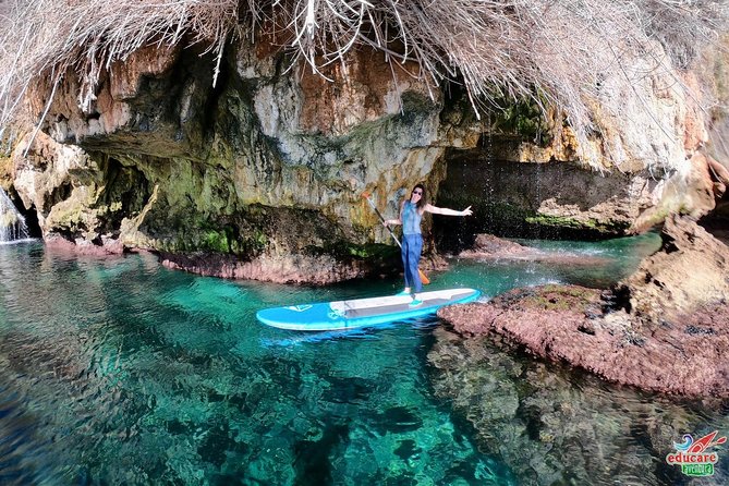 Paddle Surf Route Cliffs Nerja and Cascada de Maro + Snorkel - Key highlights to look for