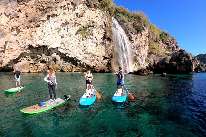 Paddle Surf Route Cliffs Nerja and Cascada de Maro + Snorkel - Snorkeling stops: what’s included and what to plan for