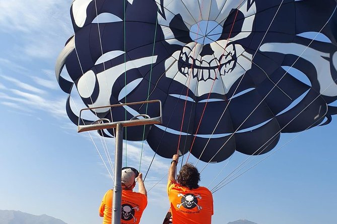 Parasailing in Fuengirola - The Highest Flights on the Costa - Your Flight: Harness Lift-Off, 10 Minutes Up, and a Water Landing
