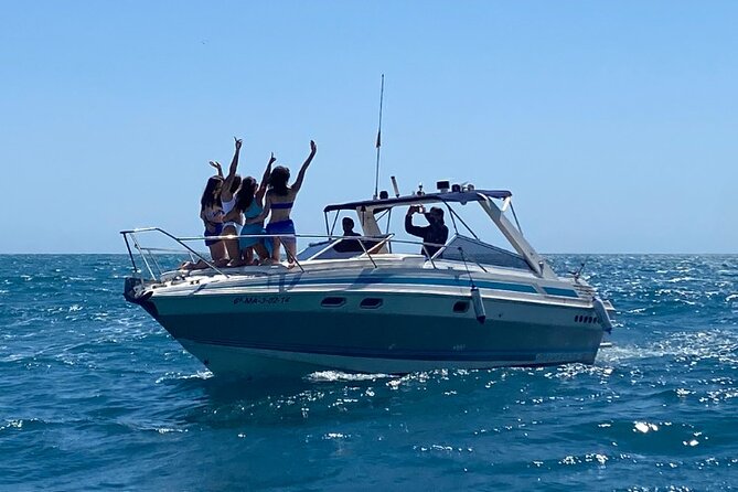 Private Boat Rental in Benalmádena - Price and value: $536.14 for up to 12 people
