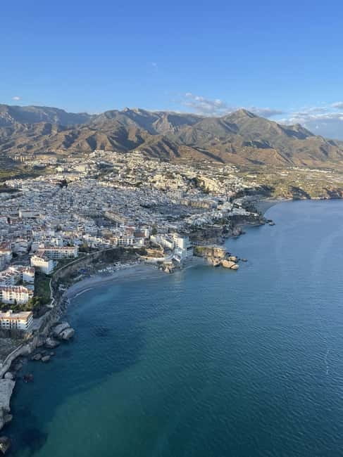 Private Paramotor Flight 30 min - Costa del Sol, Málaga - Where You’ll Fly: Nerja or Torre del Mar Views From Above