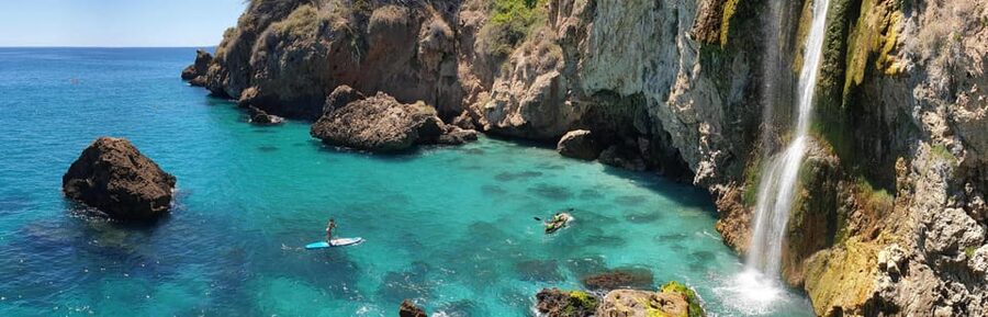 Ruta libre en paddel surf por la cascada de Nerja y Maro 😍 - Timing for Maro waterfall: how long you should book for