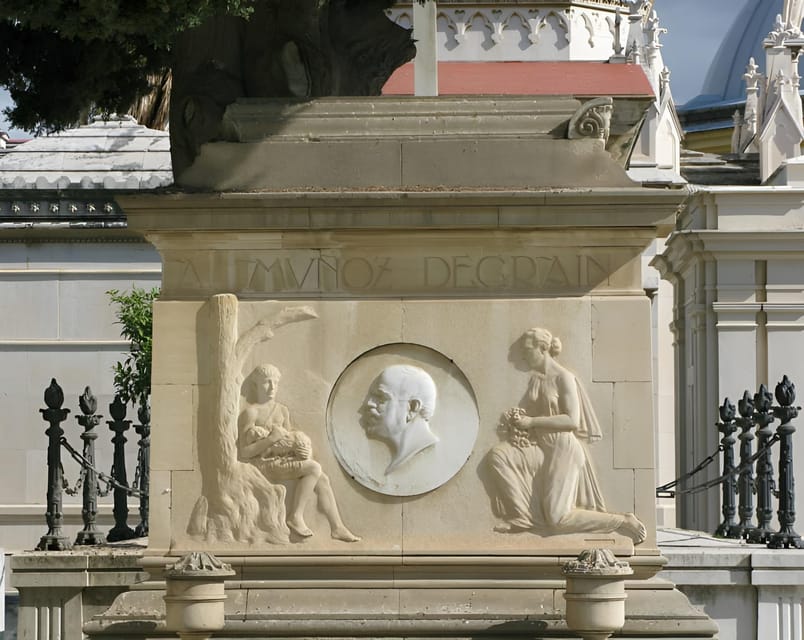 San Miguel Cemetery Tour of Malaga - Inside the cemetery: burial types and pantheons with artistic personality