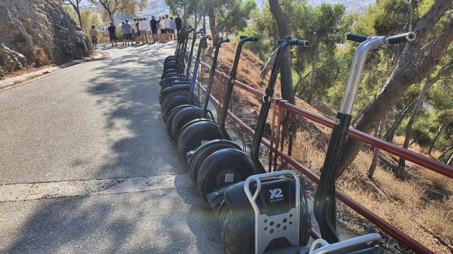 Segway tour Full Tour of the City of Malaga!!! - Roman theatre and the climb toward Gibralfaro Castle viewpoints