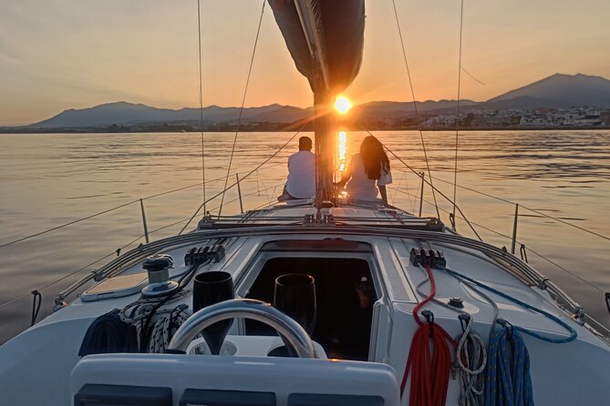 Sunset on Private Sailing boat Puerto Banus Marbella (10 pax) - Key things that make this sunset sail work