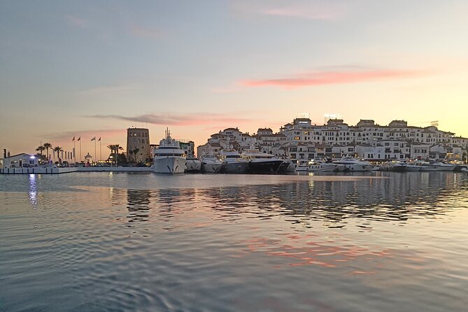 Sunset on Private Sailing boat Puerto Banus Marbella (10 pax) - Swimming is optional, and it depends on conditions