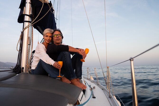 Sunset Sailing along the Marbella coast from Puerto Banus - Why Marbella at sunset looks better from the water