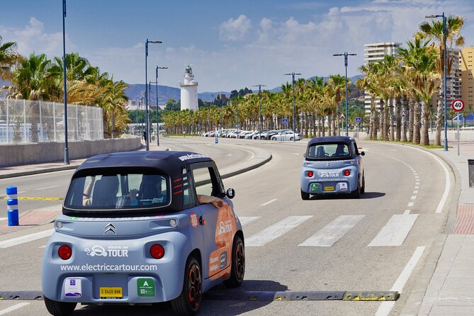 Tour Málaga by electric car: Discover the city in 2 hours - Touring Málaga’s neighborhoods in one smooth two-hour loop