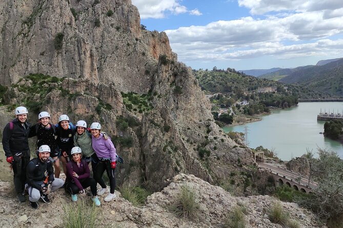 Via Ferrata Caminito del Rey - Views Over Encantada Reservoir and Gaitanes Gorge