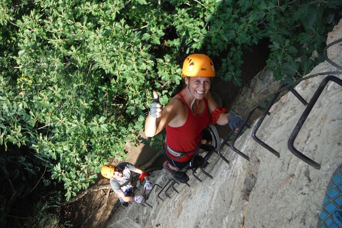Via Ferrata Tajo de Ronda - Meeting at Cepsa San Francisco in Ronda and Getting Set Up